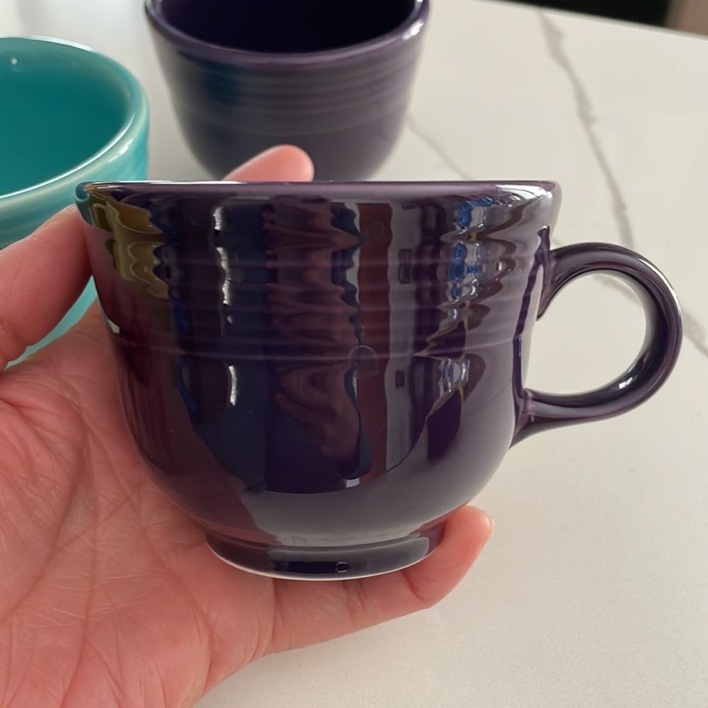 FIESTAWARE TEA CUPS - Picture 7 of 8